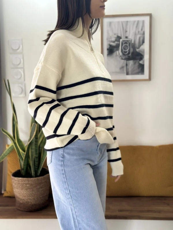 Pull marinière Ambre