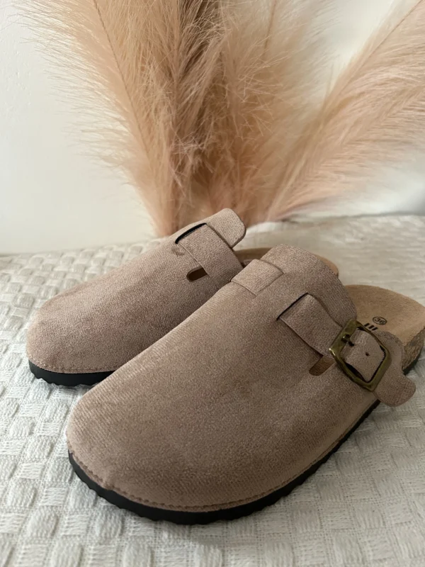Mules Baya – Taupe