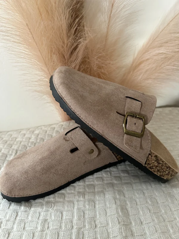 Mules Baya – Taupe
