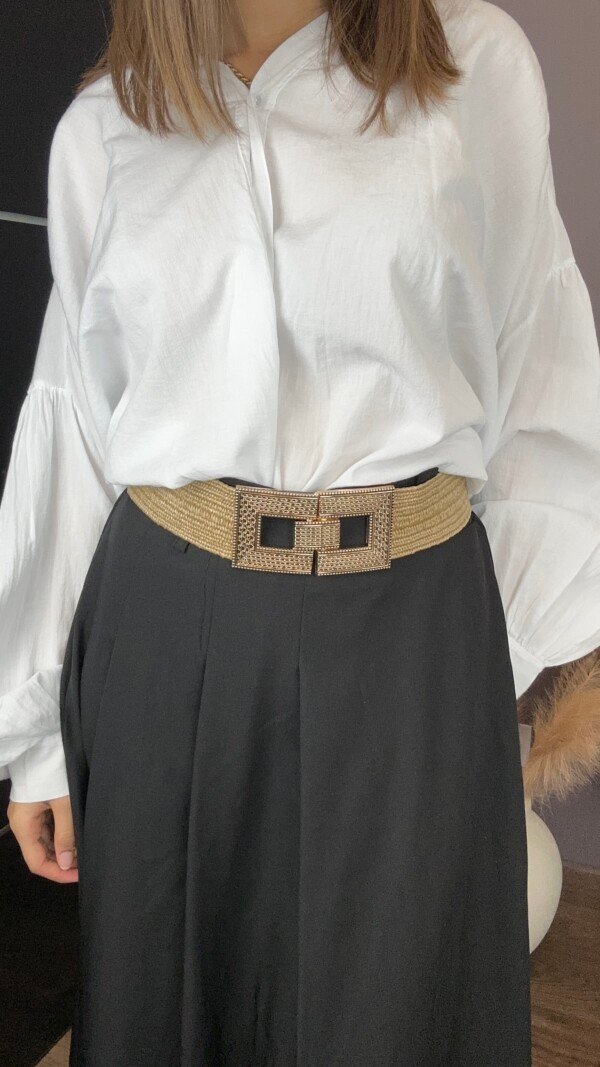Ceinture raphia