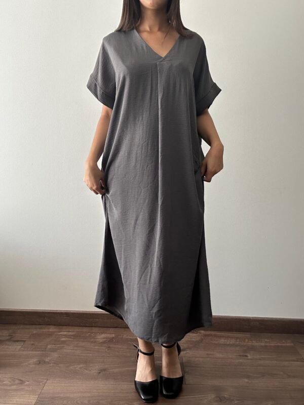 Robe leyla grise