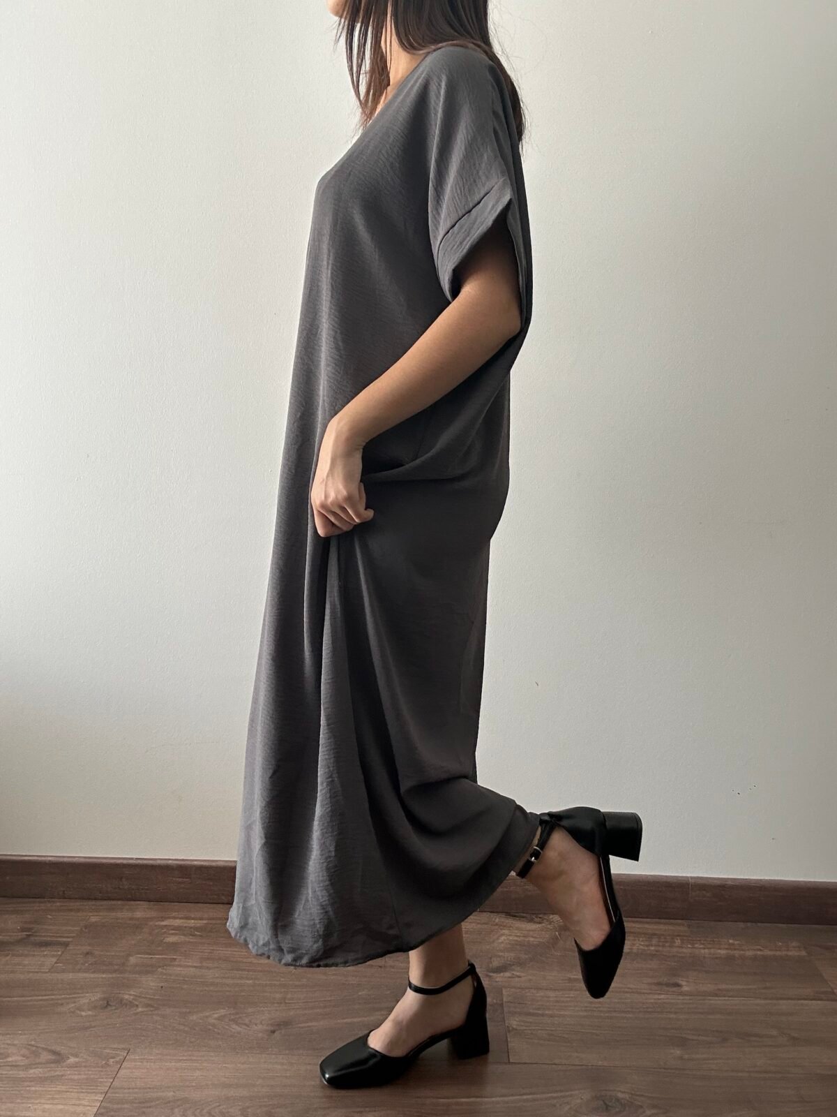 Robe leyla grise – Image 3