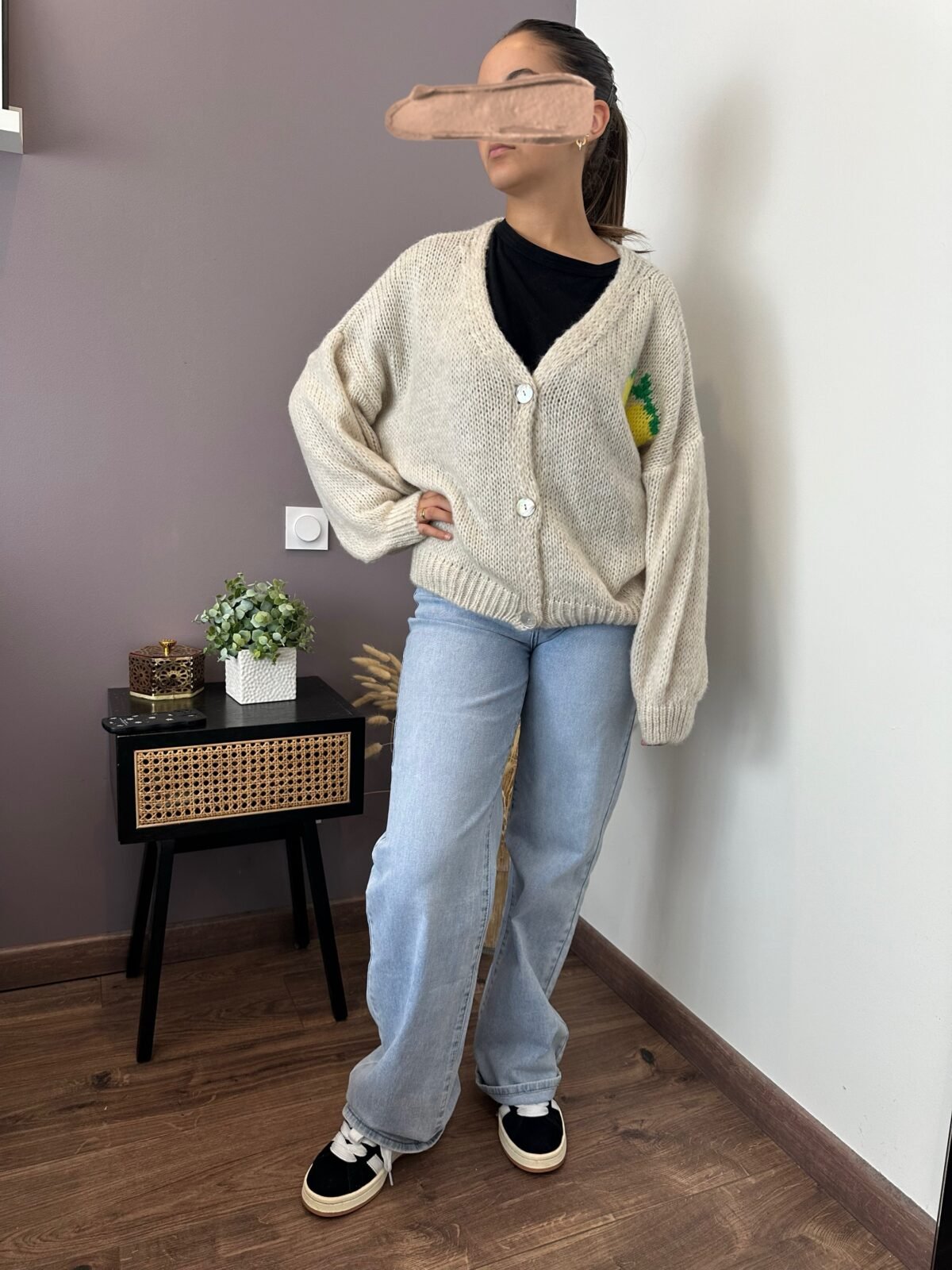 Gilet Lemon beige