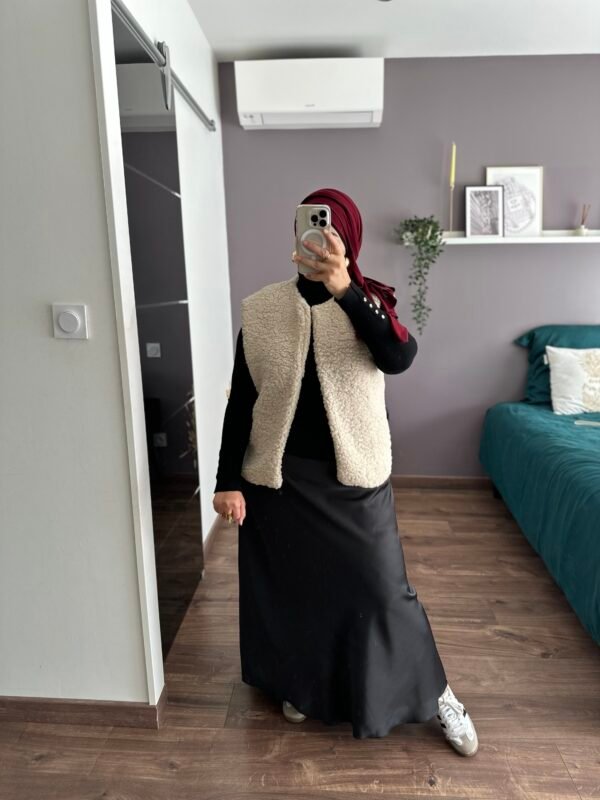 Gilet moumoute DAPHNEE
