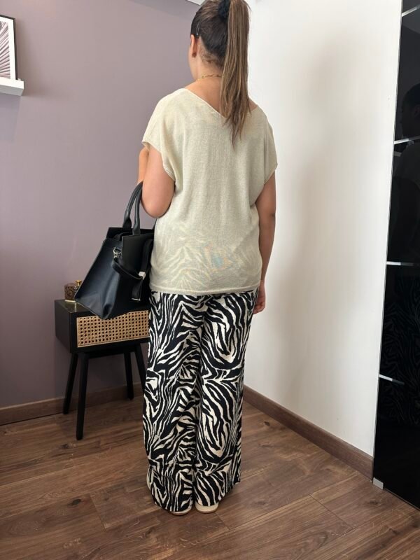Top pailleté doré