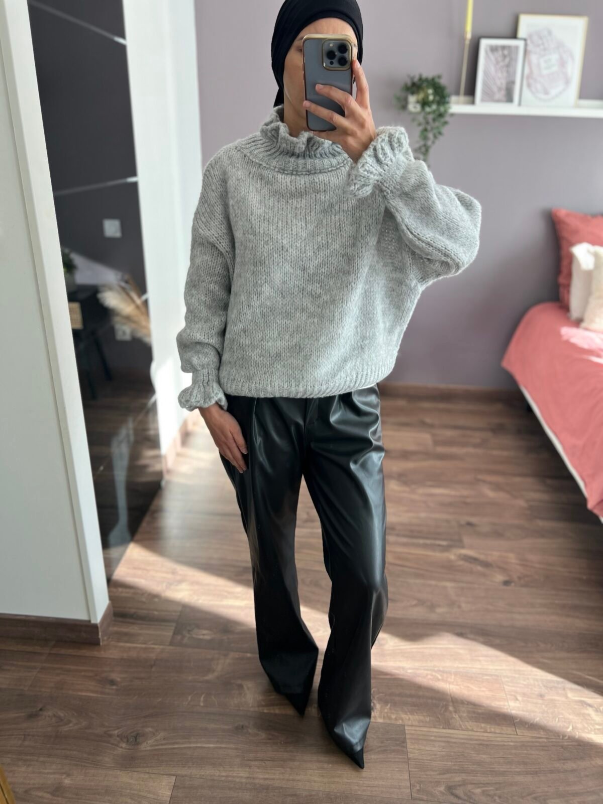 Pull Amani gris – Image 2