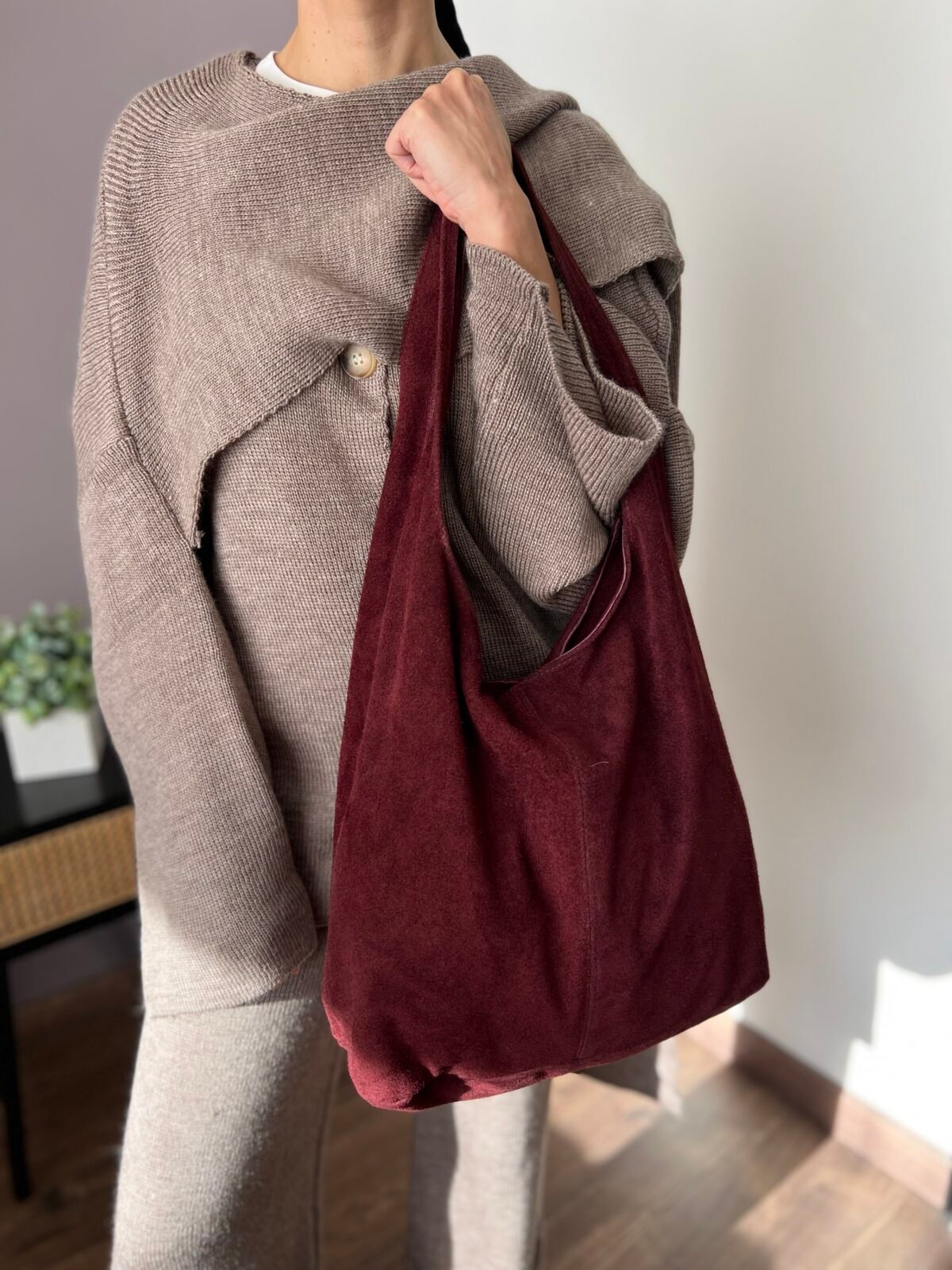 Sac cabas 100% cuir