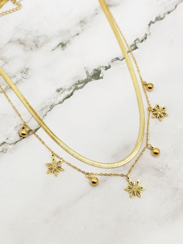Collier Flocons de neige