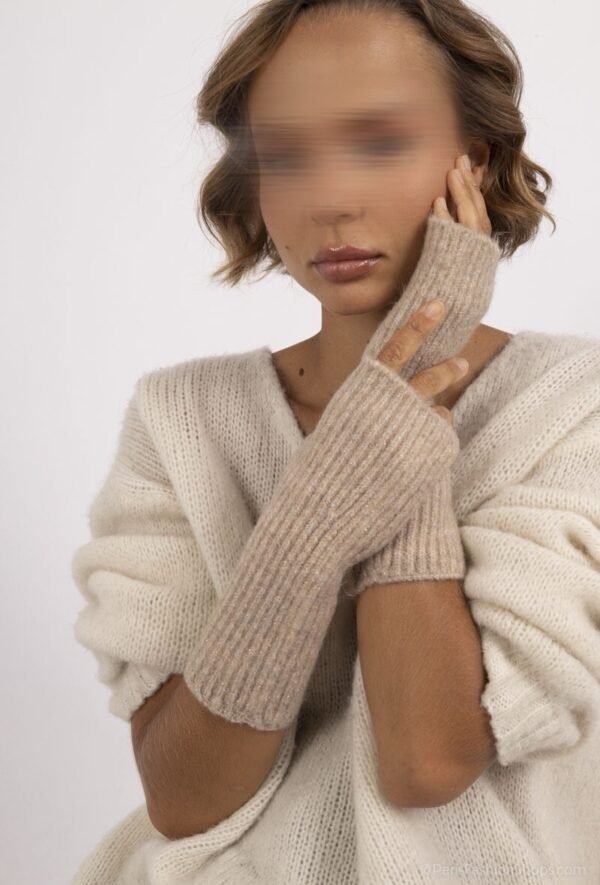 Mitaines taupe