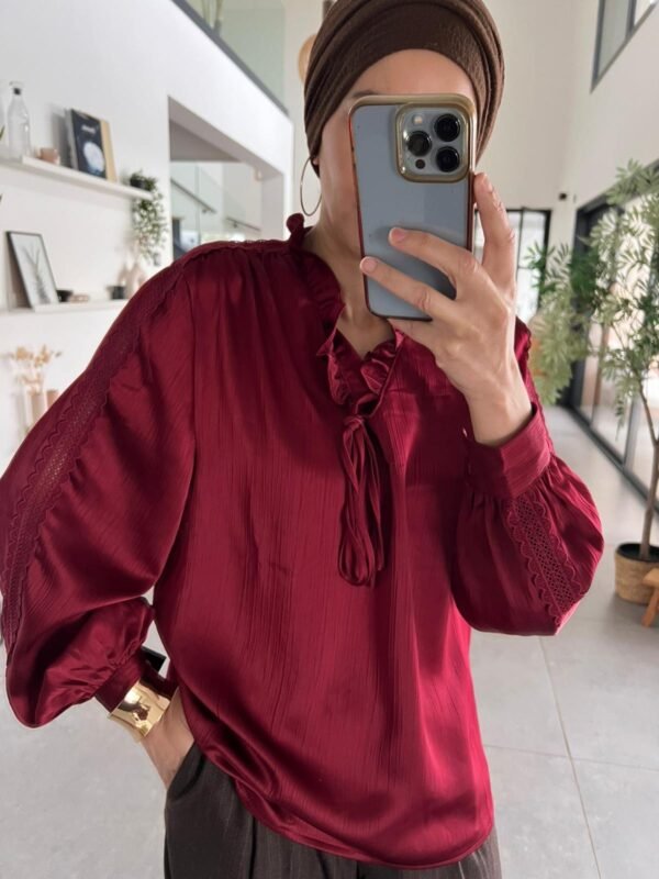 Chemise Nala satinée