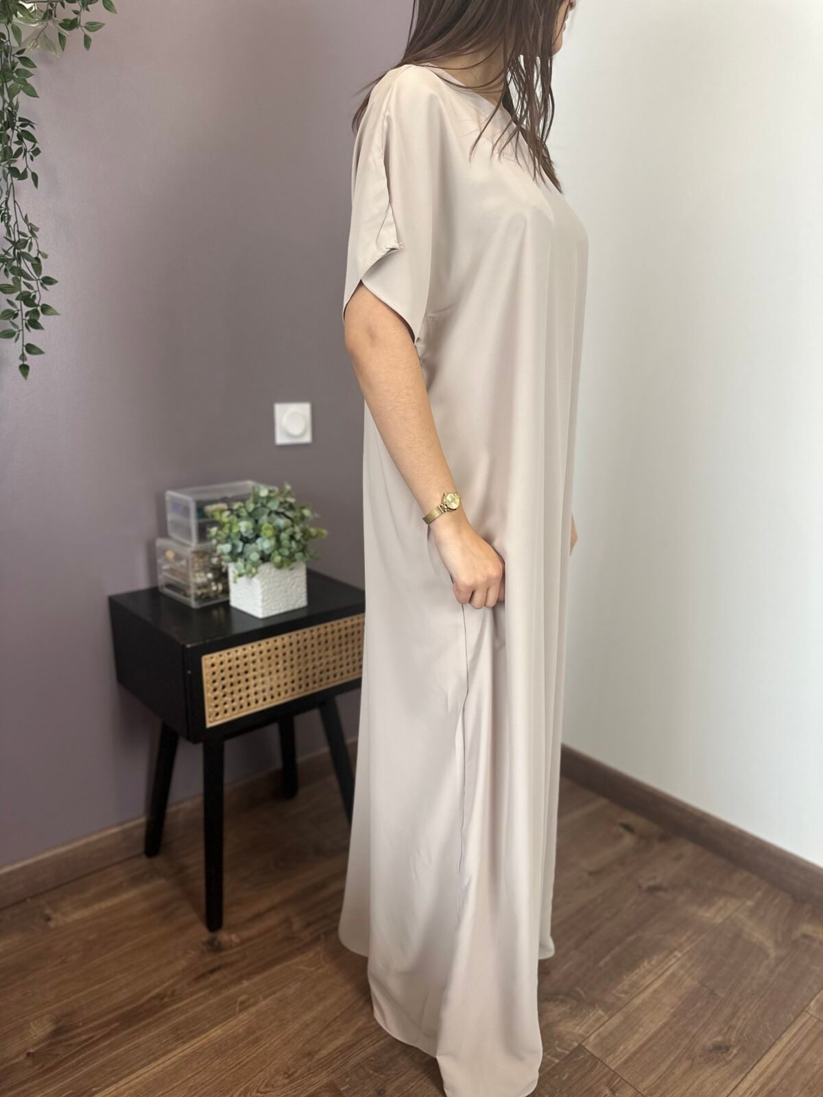 Robe Elancée ivoire – Image 2
