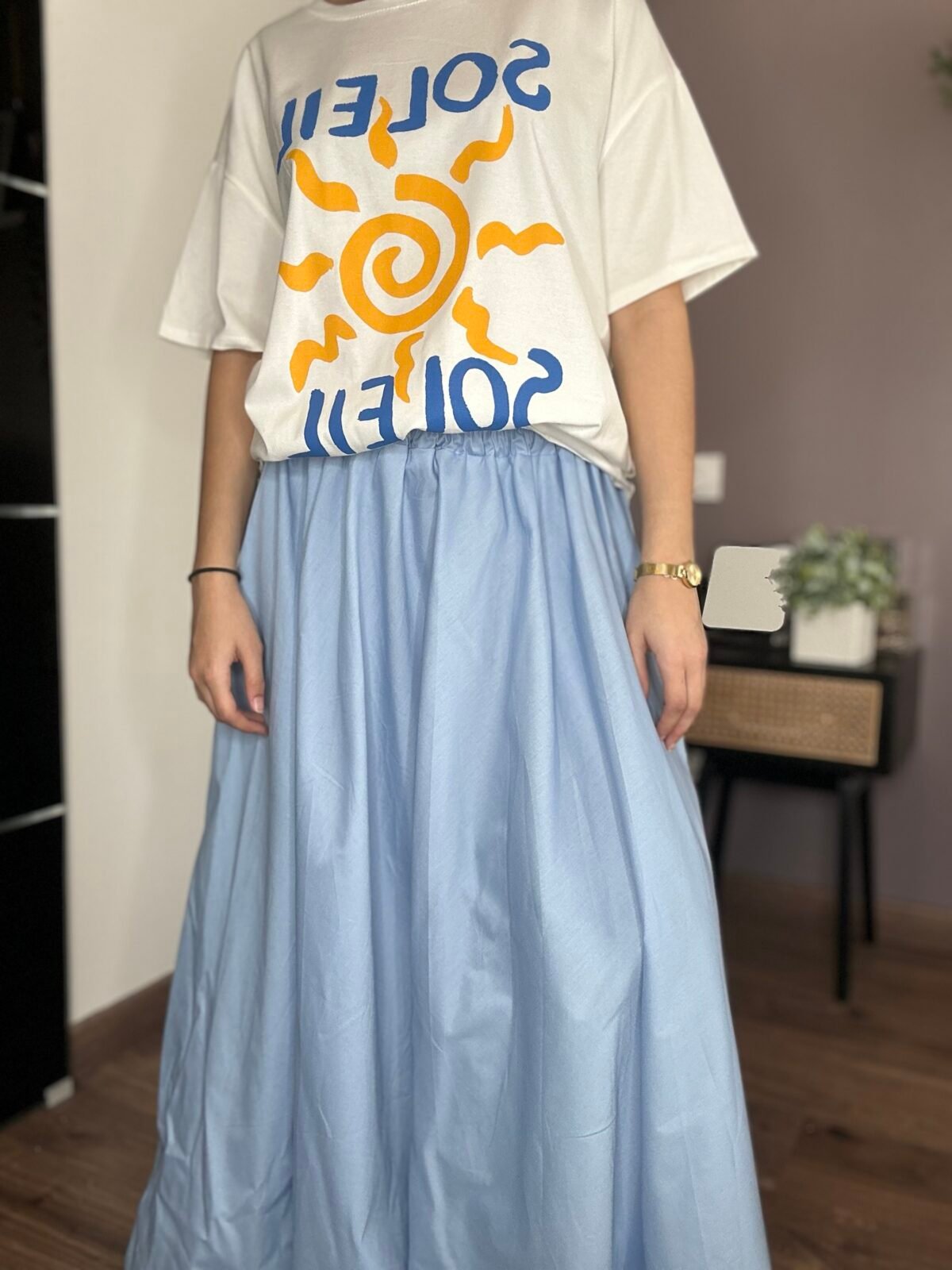 Jupe Sana Bleue – Image 3