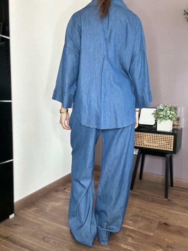 Ensemble Effet jean brut
