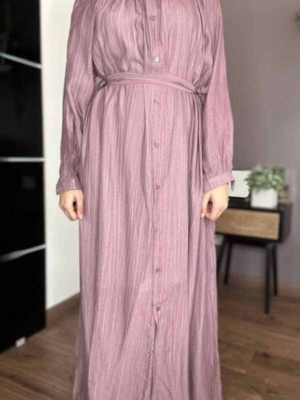 Robe Lina pourpre