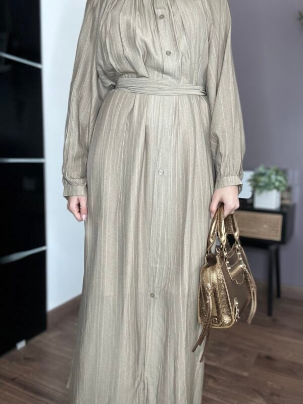 Robe Lina taupe
