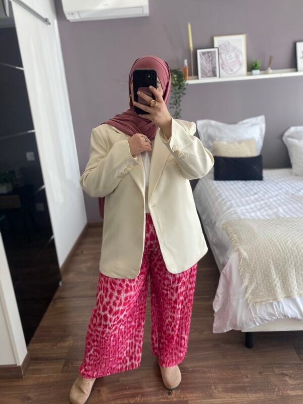 Pantalon plissé Nissa