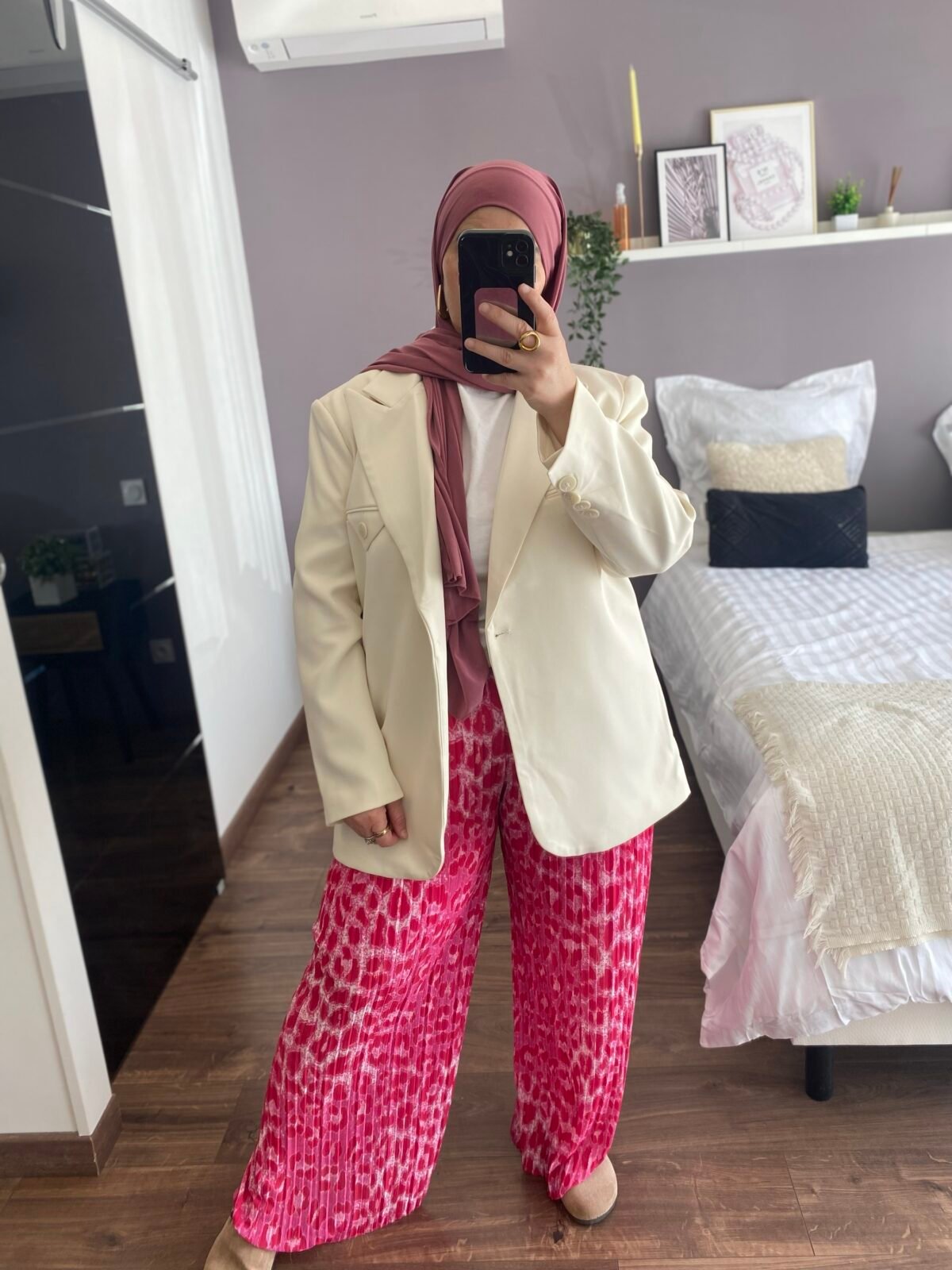 Pantalon plissé Nissa