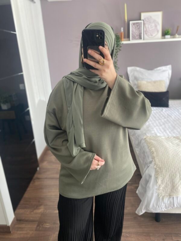 T-shirt oversize kaki