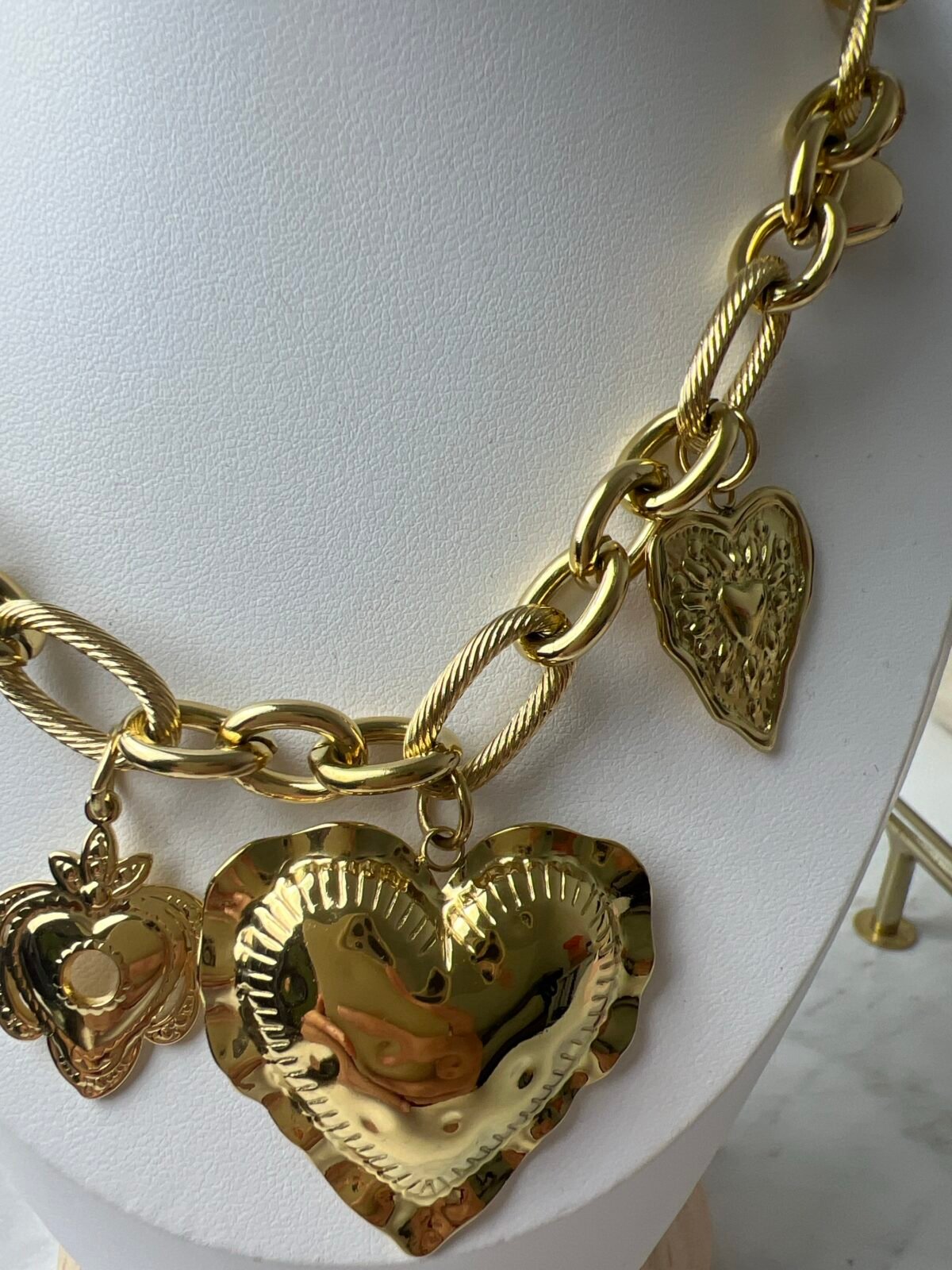 Collier breloque coeur – Image 2
