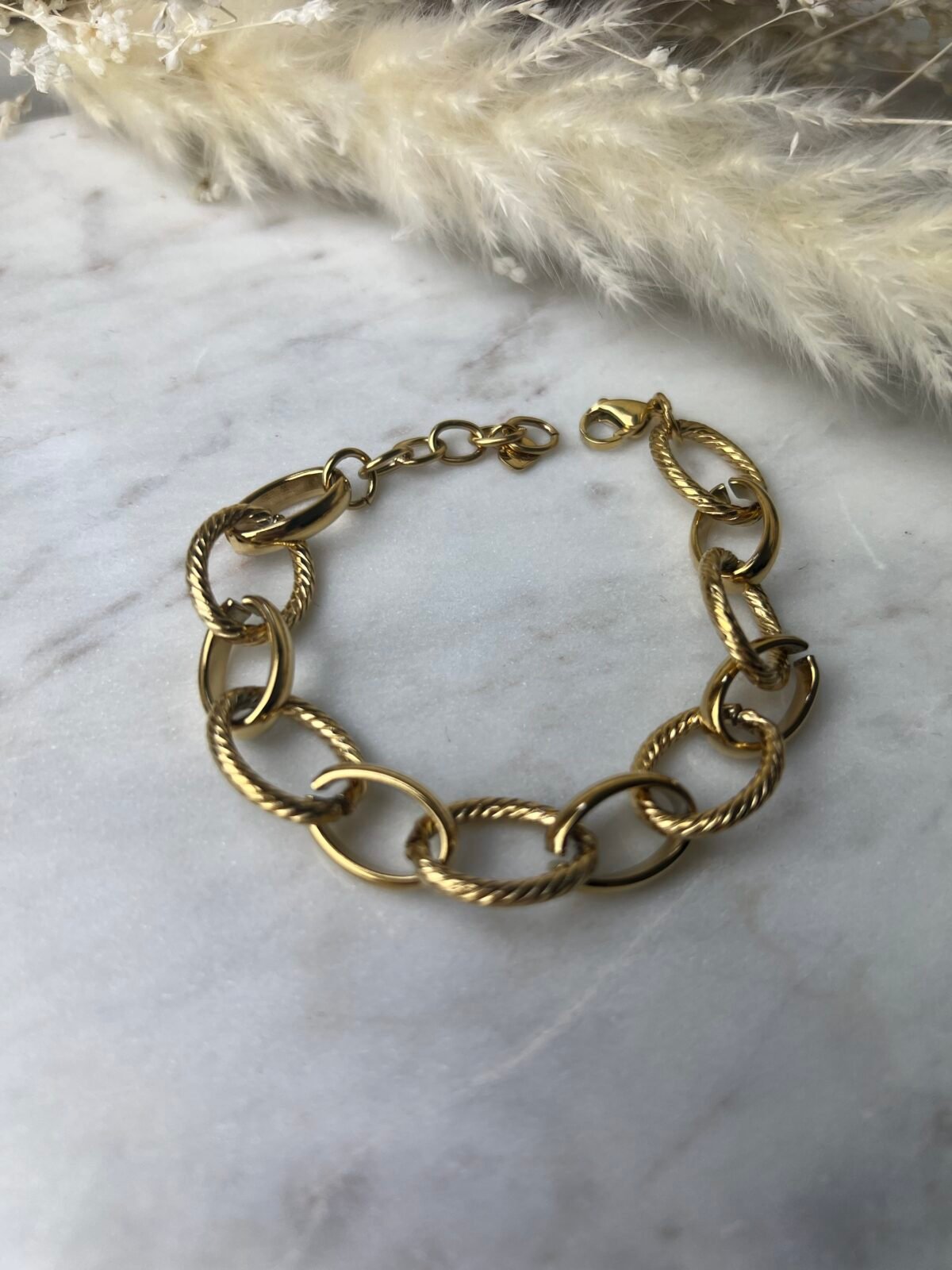 Bracelet grosses mailles