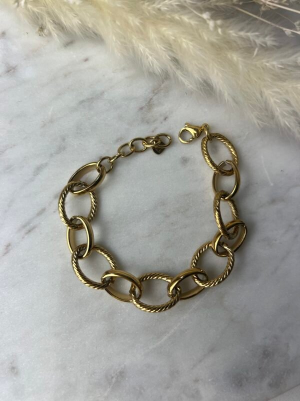 Bracelet grosses mailles