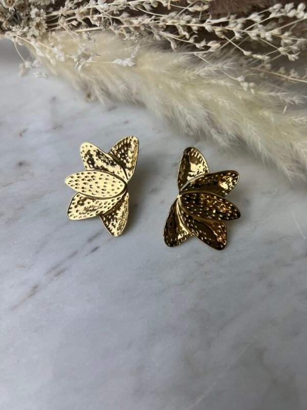 Boucles d’oreilles feuilles