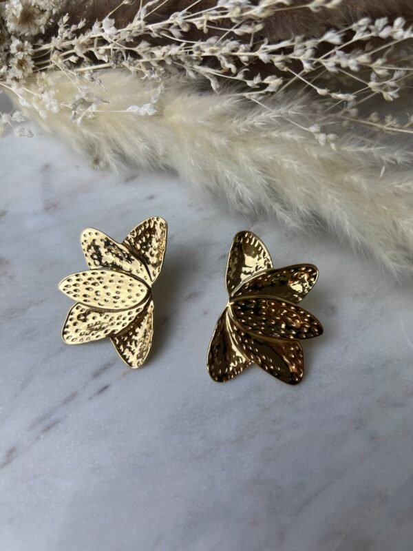 Boucles d’oreilles feuilles