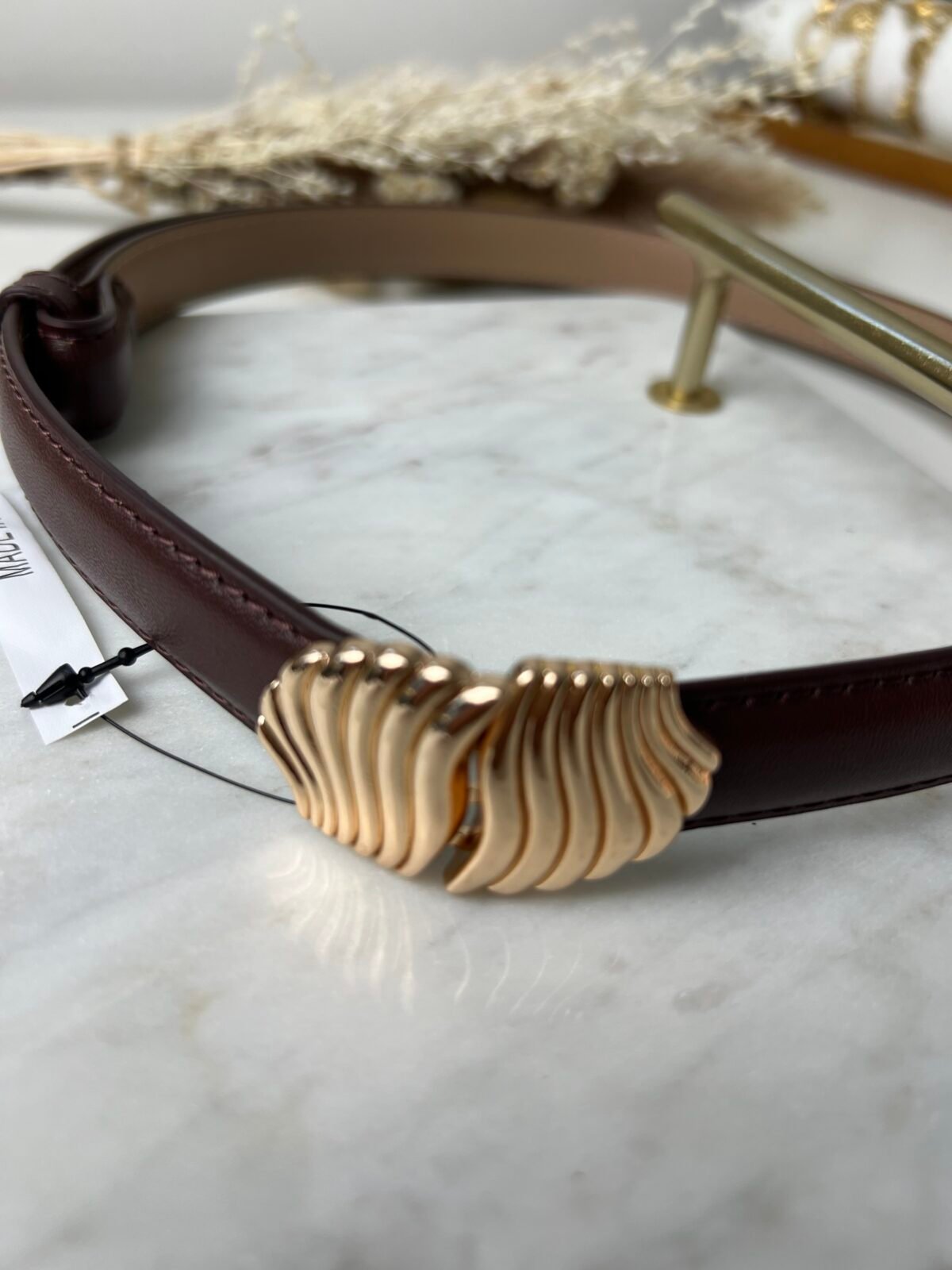 Ceinture Ava marron – Image 3