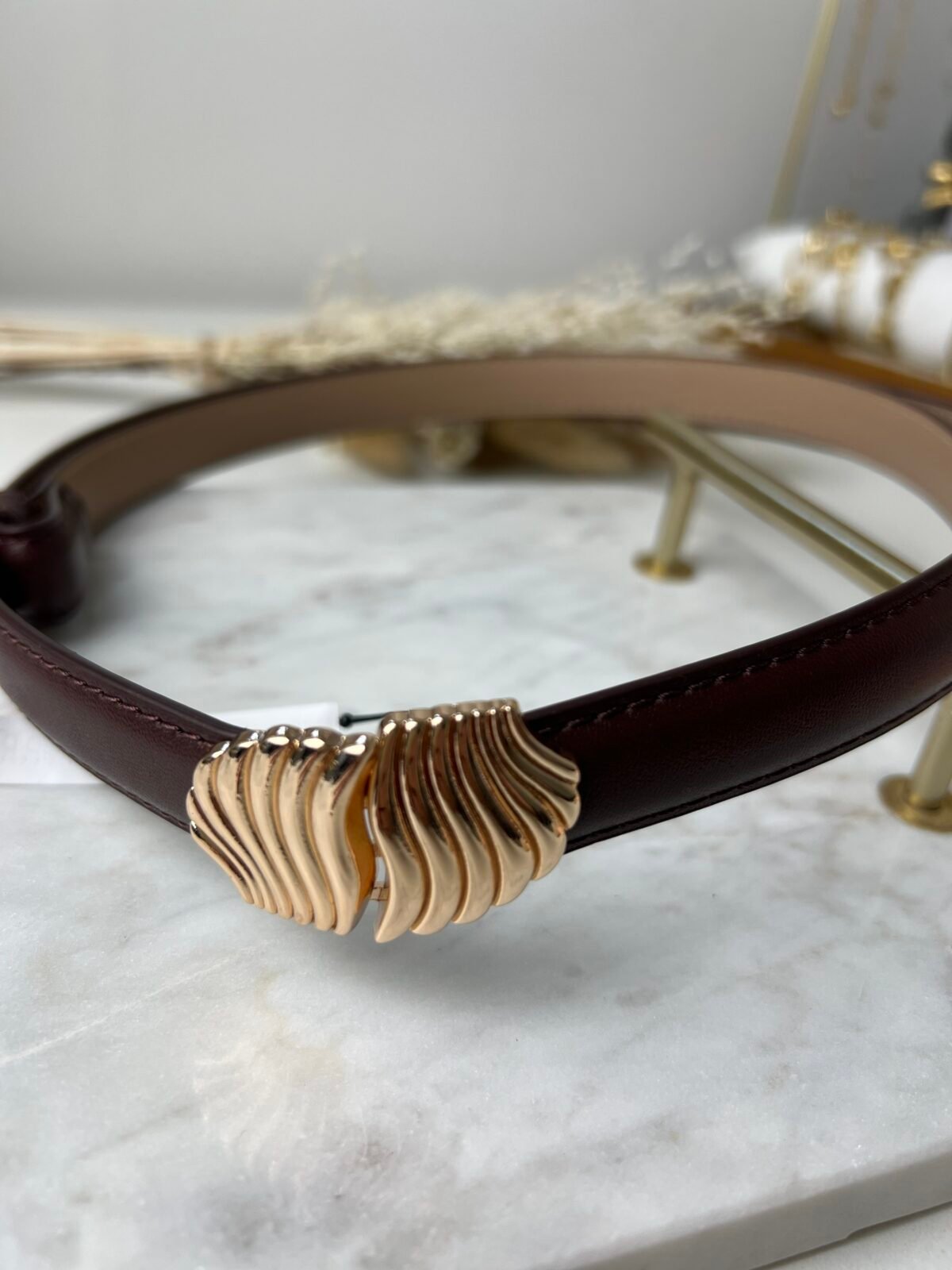 Ceinture Ava marron