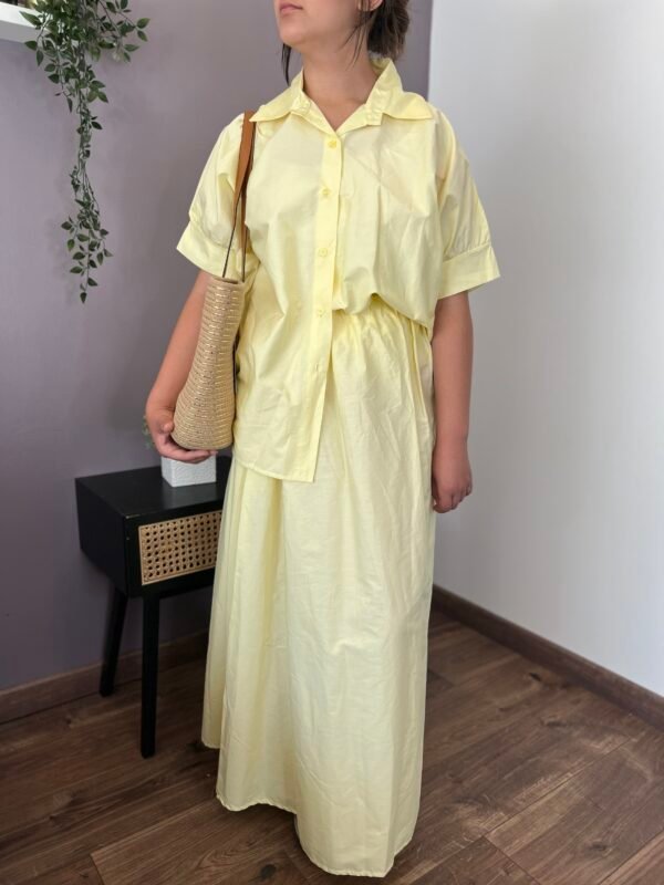 Ensemble Maryam jaune