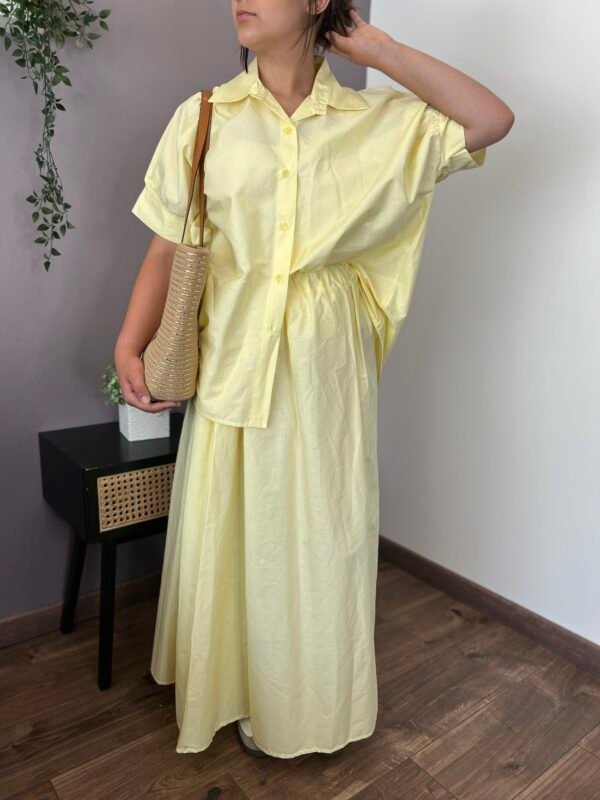 Ensemble Maryam jaune