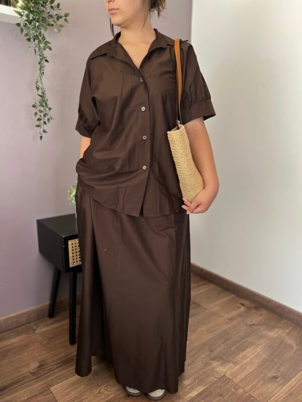 Ensemble Maryam chocolat