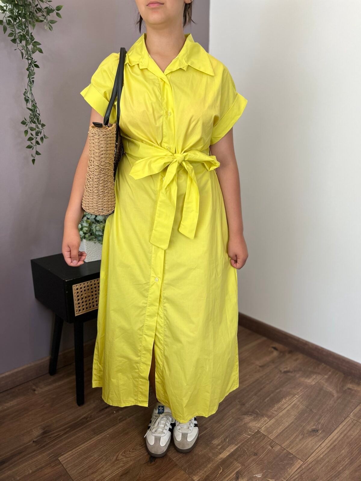 Robe Sienna jaune – Image 2