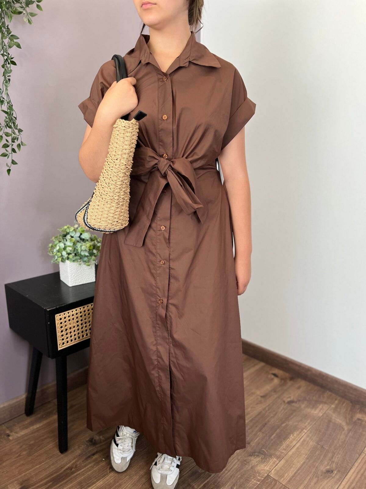 Robe Sienna chocolat