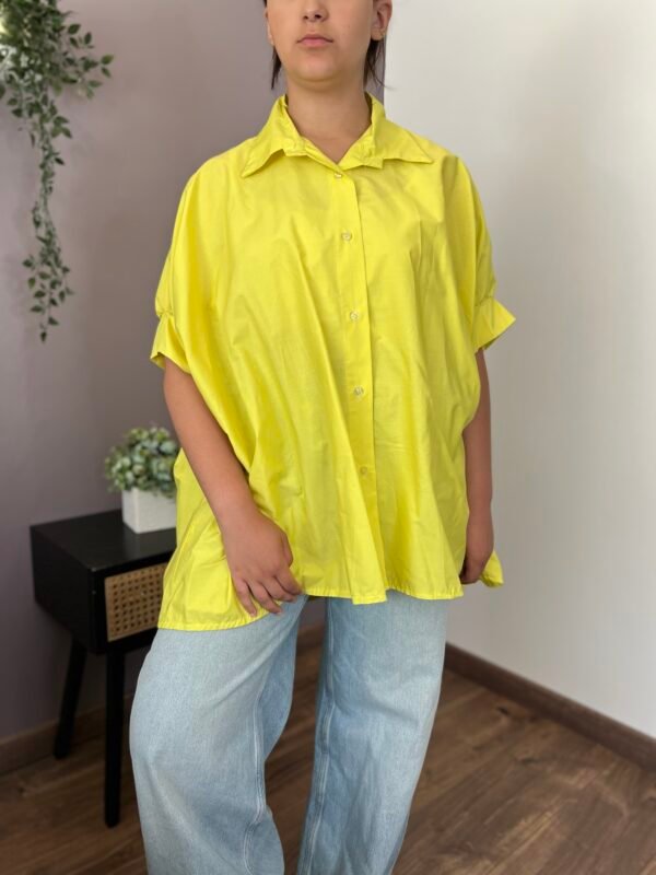 Chemise été jaune