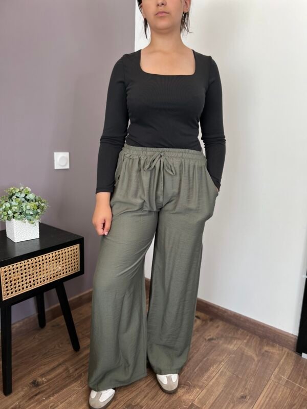 Pantalon Ilyna kaki