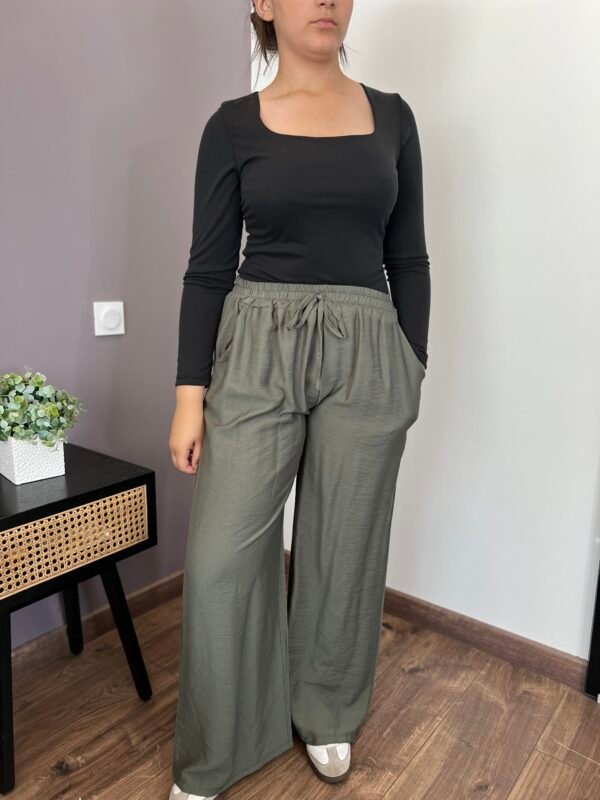 Pantalon Ilyna kaki