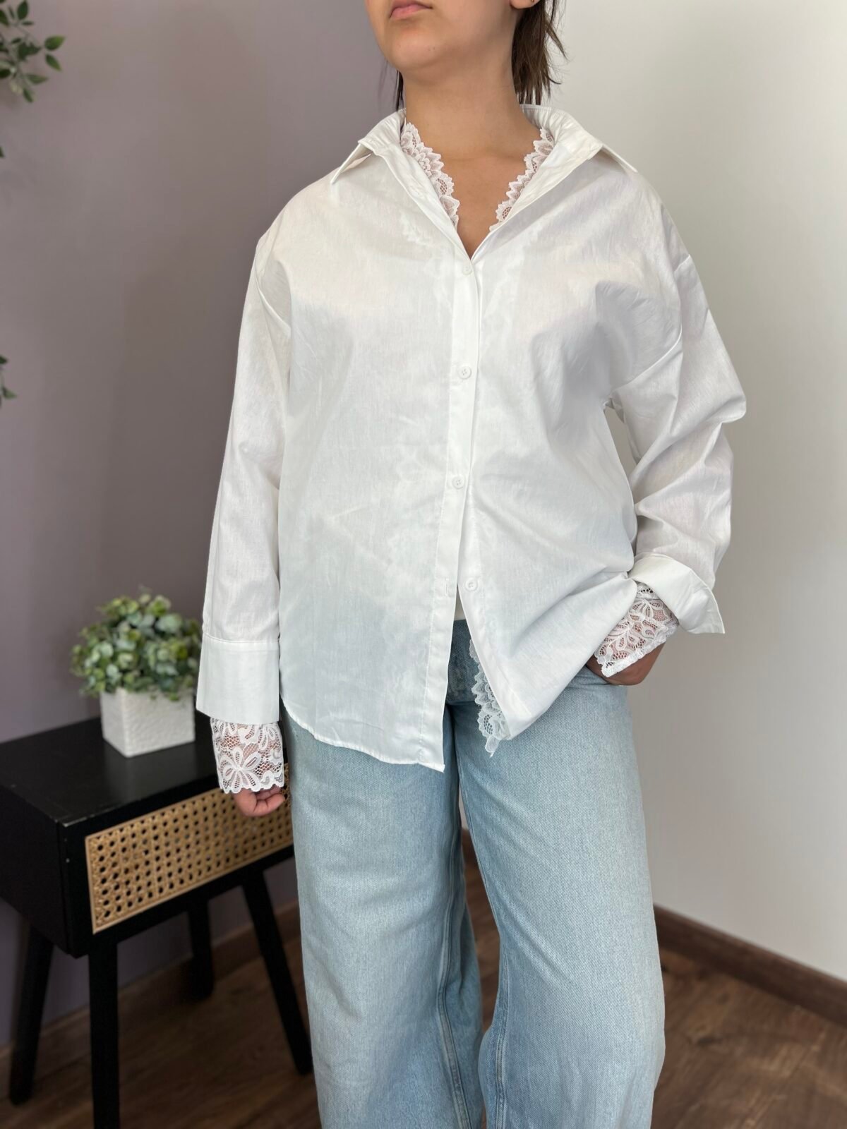 Chemise dentelle
