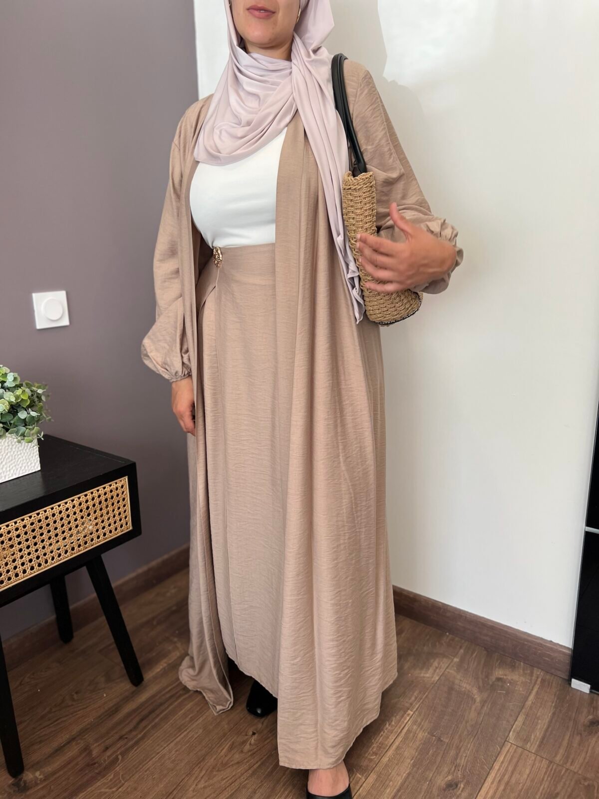 Ensemble Zeyna taupe – Image 2