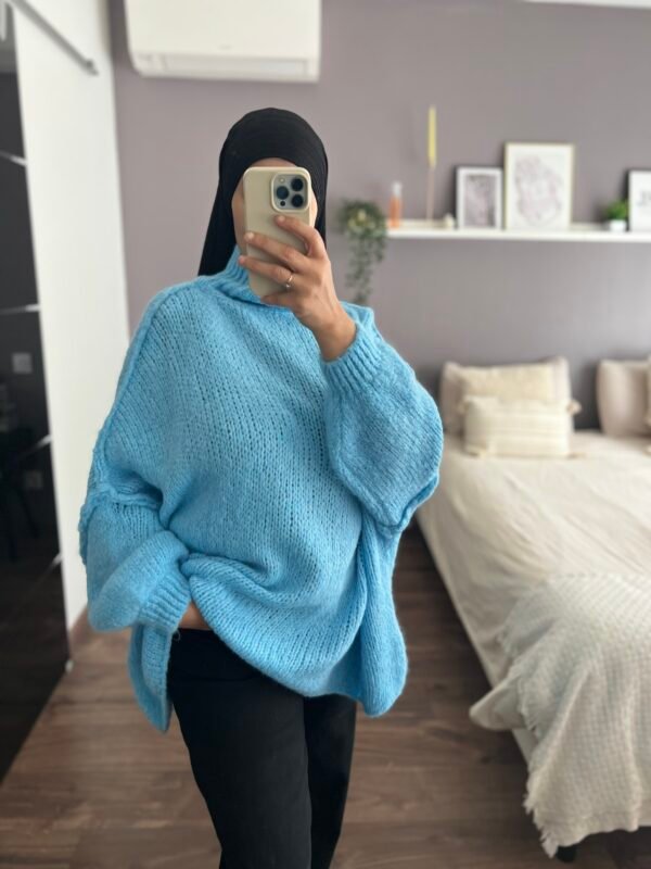 Pull Clara bleu pastel