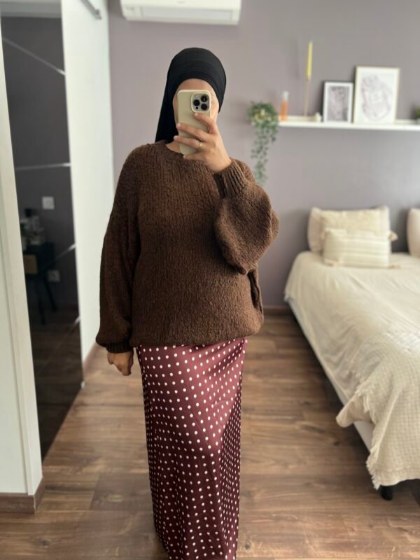 Pull Malaga chocolat