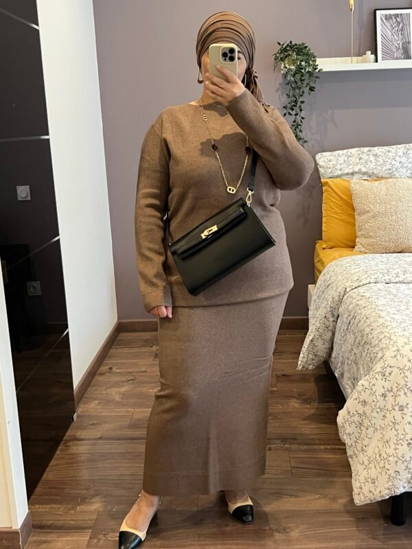 Ensemble Lorie taupe