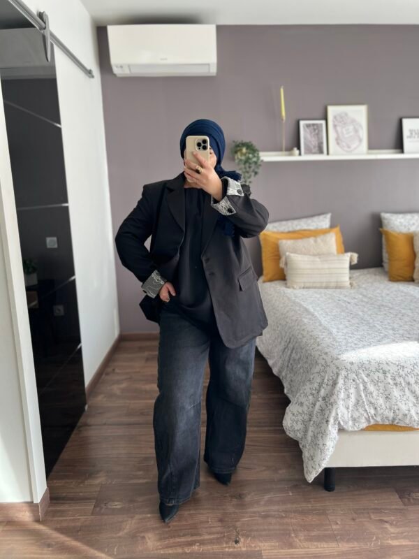 Jean Barel Louisa gris anthracite