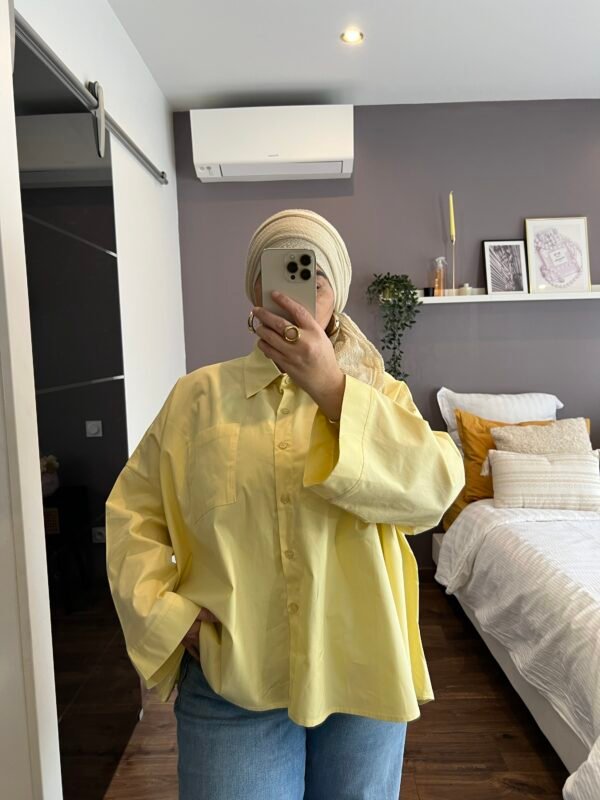 Chemise Gaby jaune