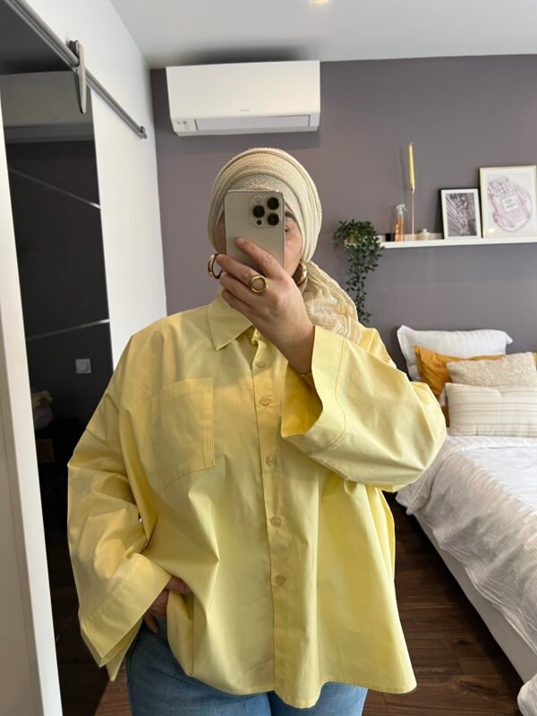 Chemise Gaby jaune
