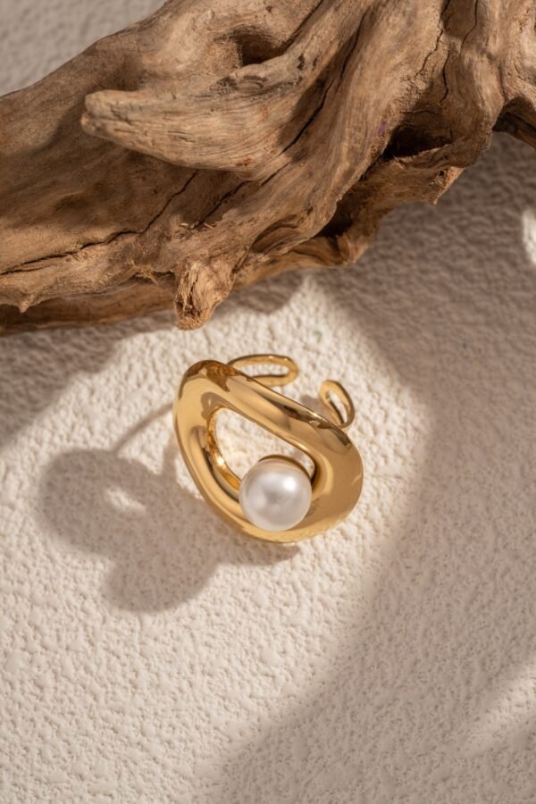 Bague perle