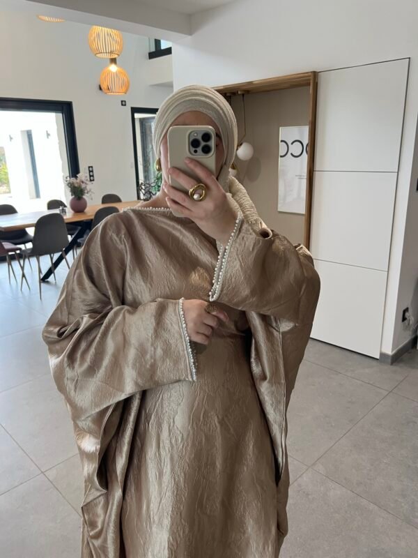 Abaya Perla Taupe