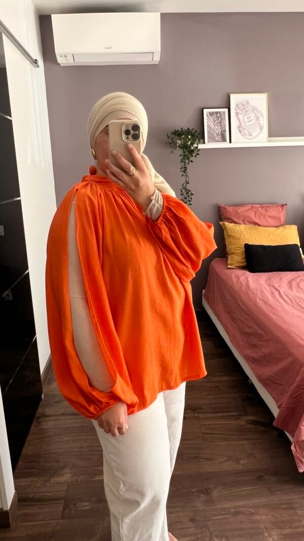 Blouse Chana orange