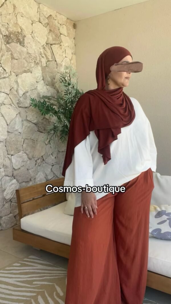 Pantalon  lila rouille