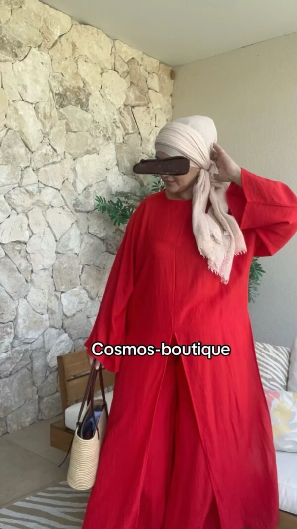 Ensemble Nour rouge